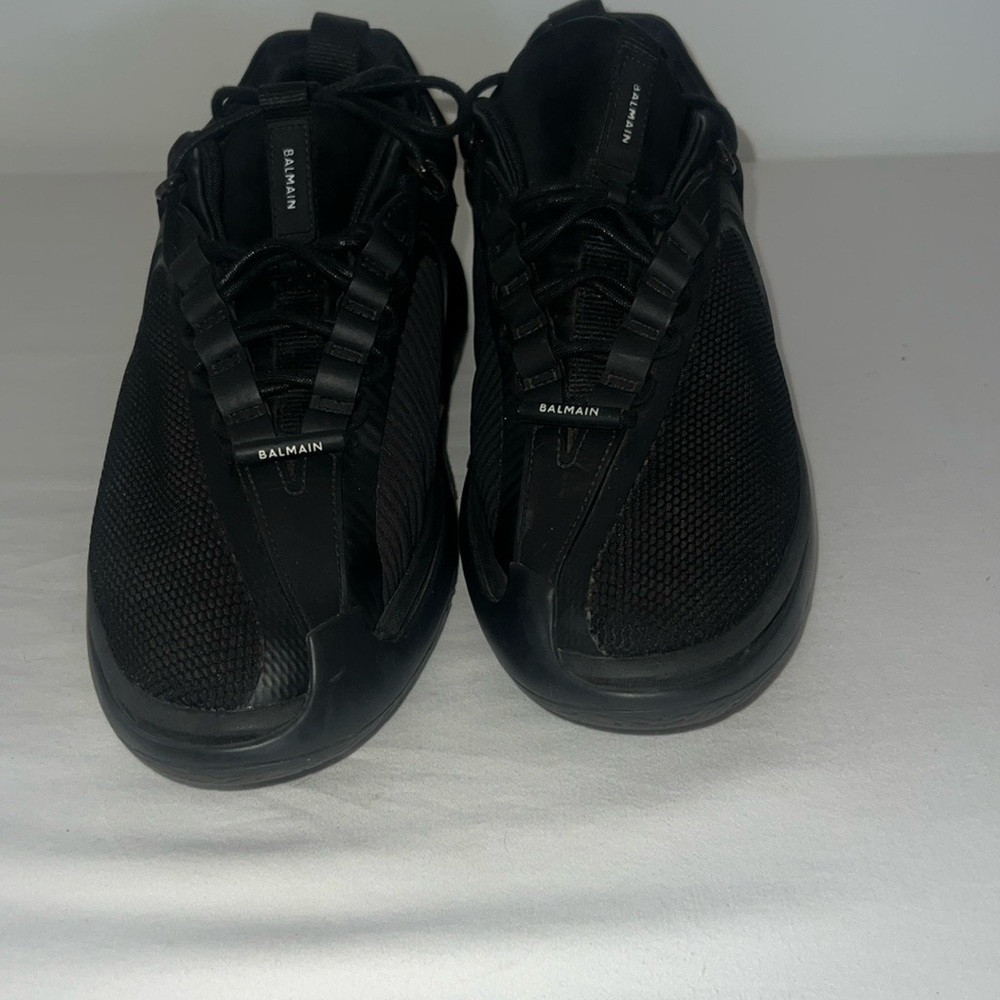 Balmain Black High-Top Sneakers